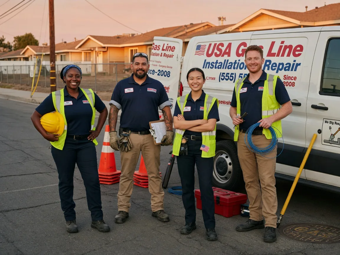 Gas Line Installation company in North Newton, KS